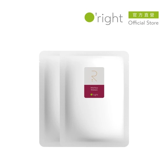 O’right 歐萊德 曠野玫瑰洗髮精補充包600ml_二入(超值環保包 漂染燙髮質/結構修護) ▶70C003